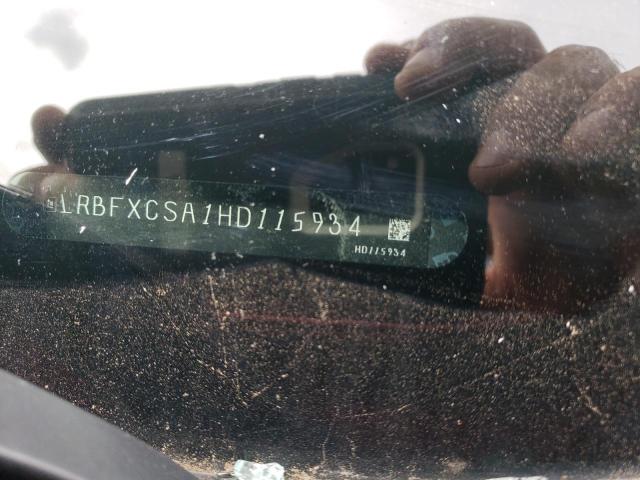 LRBFXCSA1HD115934 - 2017 BUICK ENVISION PREFERRED RED photo 13