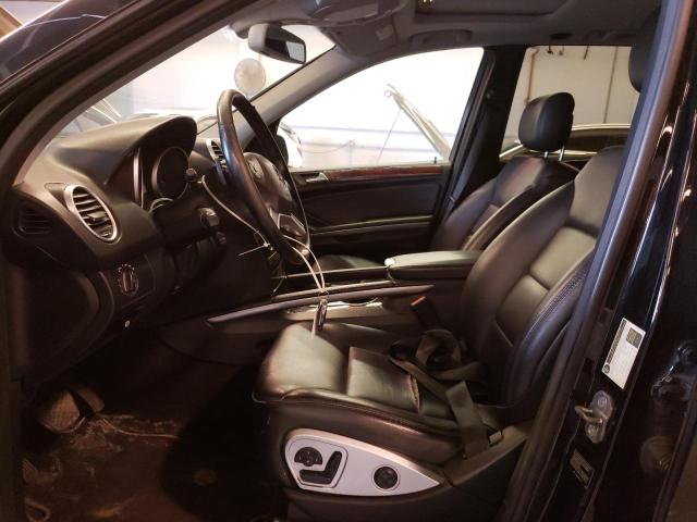4JGBB8GB4AA579073 - 2010 MERCEDES-BENZ ML 350 4MATIC BLACK photo 7