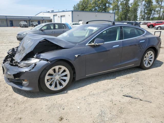 5YJSA1E2XJF292426 - 2018 TESLA MODEL S Մոխրագույն լուսանկար 1
