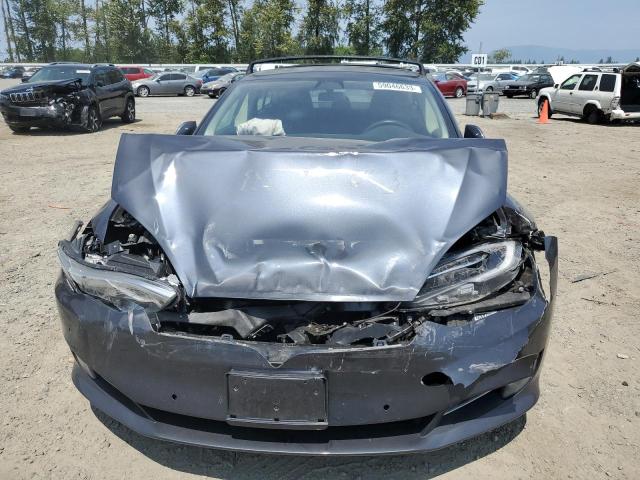 5YJSA1E2XJF292426 - 2018 TESLA MODEL S Մոխրագույն լուսանկար 5