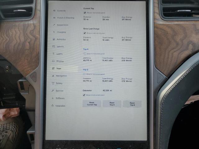 5YJSA1E2XJF292426 - 2018 TESLA MODEL S Մոխրագույն լուսանկար 9