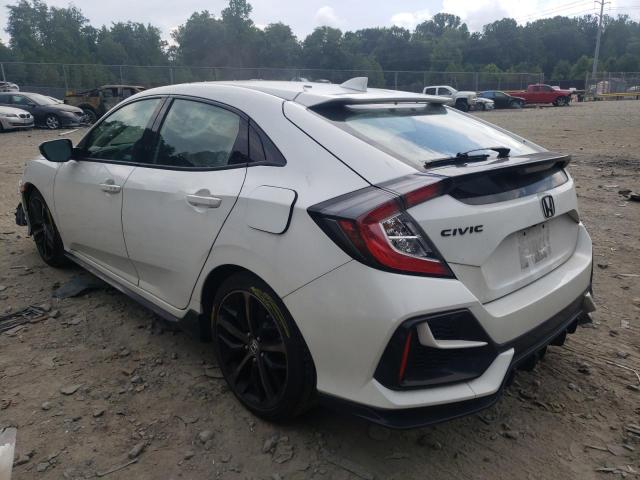 SHHFK7H48LU418993 - 2020 HONDA CIVIC SPORT 白色 照片 2