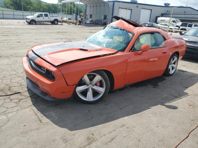 2B3LJ74W39H526277 - 2009 DODGE CHALLENGER SRT-8 ORANGE photo 1