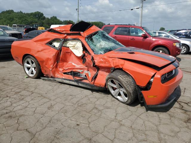 2B3LJ74W39H526277 - 2009 DODGE CHALLENGER SRT-8 ORANGE photo 4