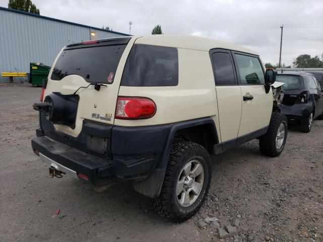 JTEBU4BF1AK074809 - 2010 TOYOTA FJ CRUISER CREAM photo 3