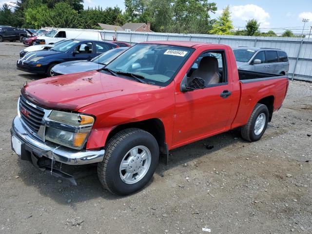 1GTCS148868253414 - 2006 GMC CANYON RED photo 1