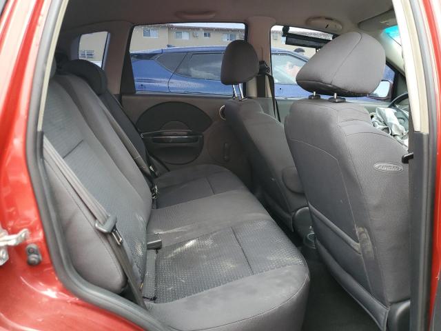 KL1TD66678B186188 - 2008 CHEVROLET AVEO BASE RED photo 10