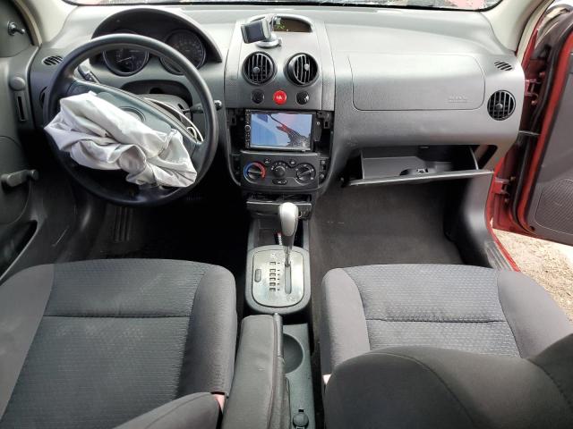 KL1TD66678B186188 - 2008 CHEVROLET AVEO BASE RED photo 8