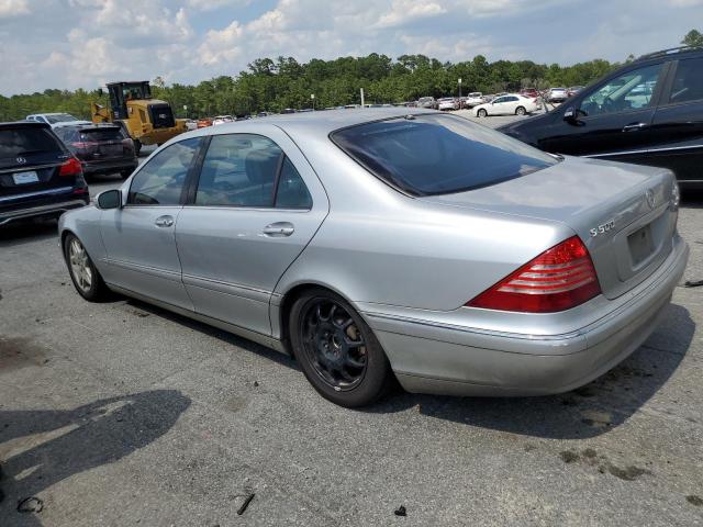 WDBNG75J33A332863 - 2003 MERCEDES-BENZ S500 500 SILVER photo 2