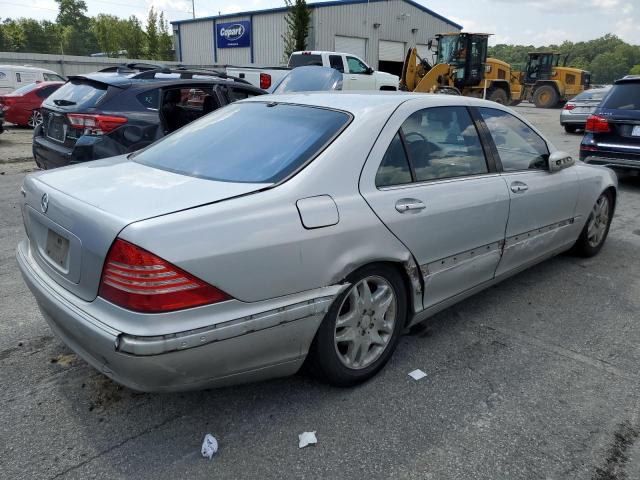 WDBNG75J33A332863 - 2003 MERCEDES-BENZ S500 500 SILVER photo 3