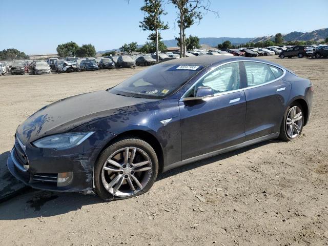 5YJSA1AC9DFP10400 - 2013 TESLA MODEL S 蓝色 照片 1