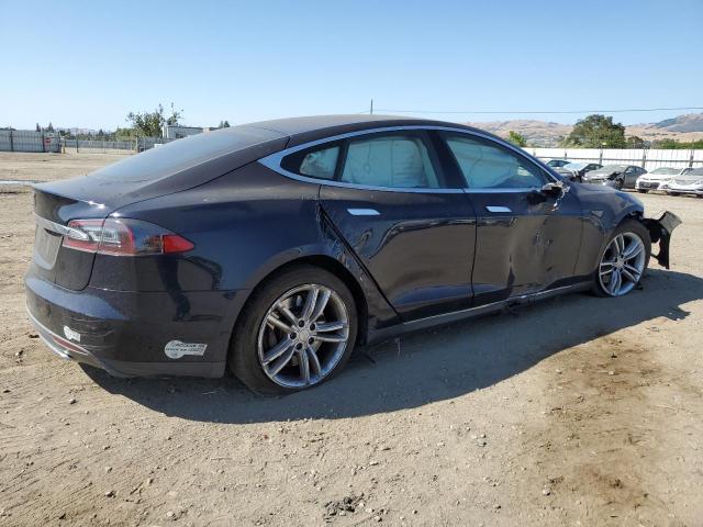 5YJSA1AC9DFP10400 - 2013 TESLA MODEL S 蓝色 照片 3