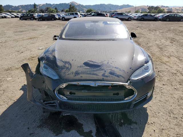 5YJSA1AC9DFP10400 - 2013 TESLA MODEL S 蓝色 照片 5