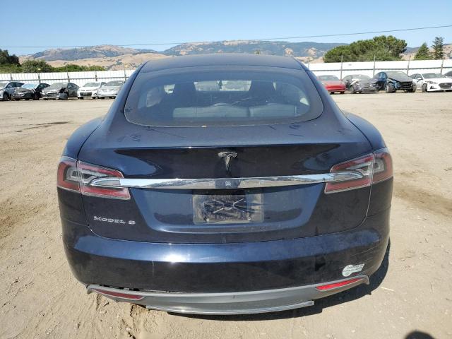 5YJSA1AC9DFP10400 - 2013 TESLA MODEL S 蓝色 照片 6