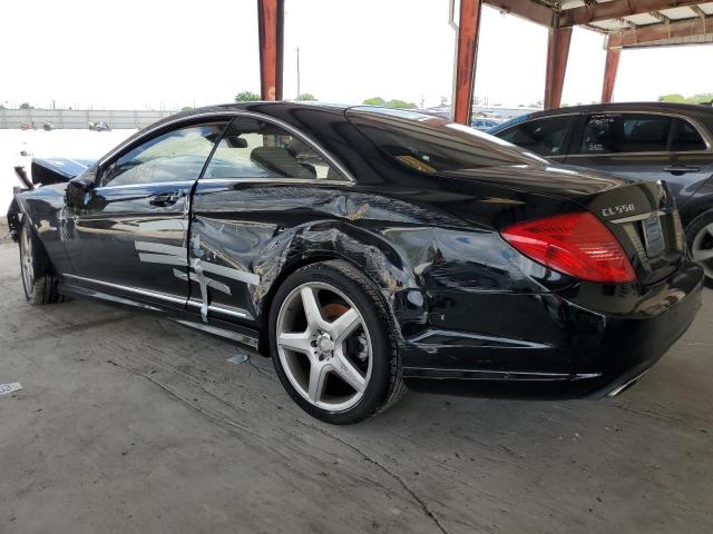 WDDEJ9EBXCA029298 - 2012 MERCEDES-BENZ CL 550 4MATIC BLACK photo 2