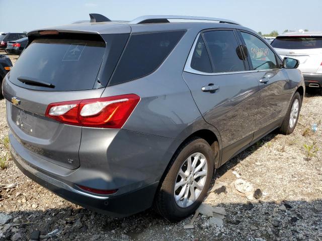 3GNAXJEV0JL115378 - 2018 CHEVROLET EQUINOX LT GRAY photo 3