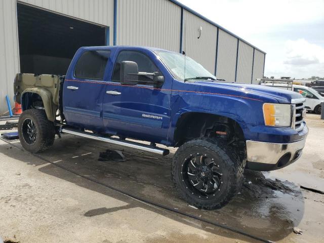 3GTP2VE77DG106720 - 2013 GMC SIERRA K1500 SLE BLUE photo 4