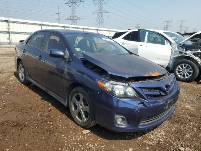 2T1BU4EE9BC626566 - 2011 TOYOTA COROLLA BASE ლურჯი ფოტო 4