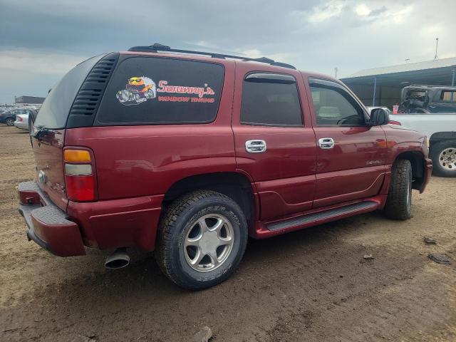 1GKEK63U72J218682 - 2002 GMC DENALI RED photo 3