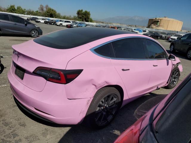 5YJ3E1EB7KF515743 - 2019 TESLA MODEL 3 PINK photo 3