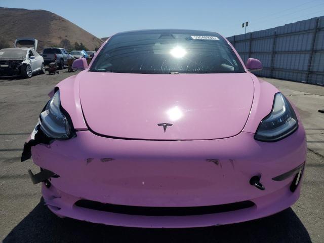 5YJ3E1EB7KF515743 - 2019 TESLA MODEL 3 PINK photo 5