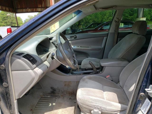 4T1BE32K02U538554 - 2002 TOYOTA CAMRY LE BLUE photo 7