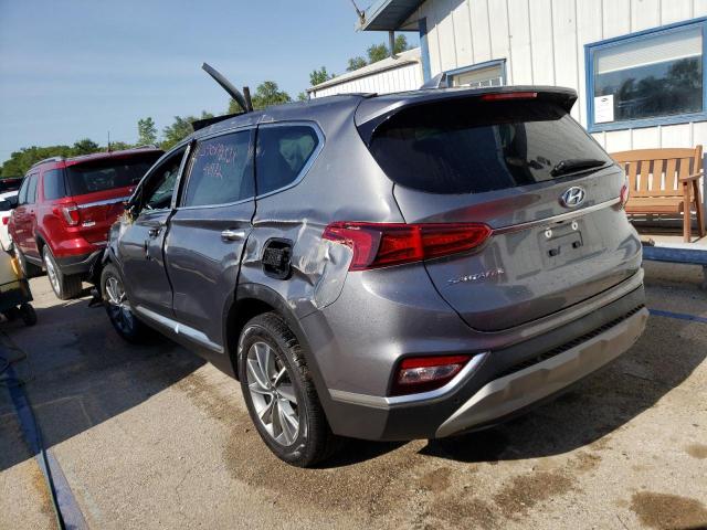 5NMS33AD0LH137432 - 2020 HYUNDAI SANTA FE SEL GRAY photo 2