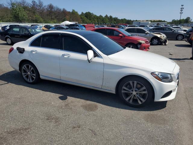 WDDWF4KB4GR139977 - 2016 MERCEDES-BENZ C 300 4MATIC WHITE photo 4