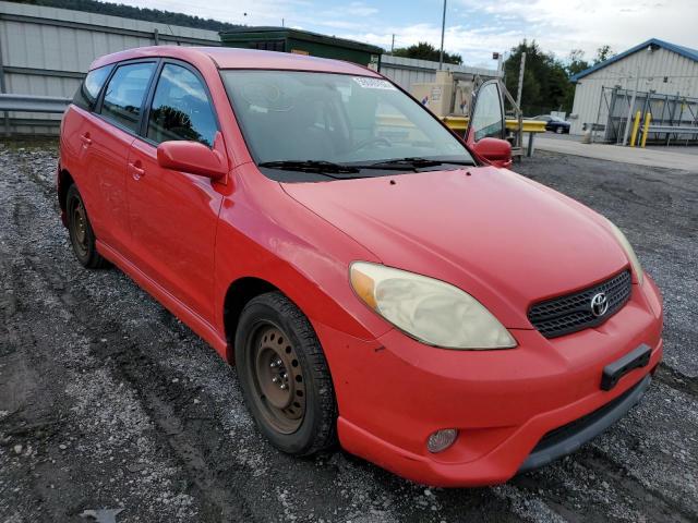 2T1KR32E26C584635 - 2006 TOYOTA COROLLA MA XR RED photo 1