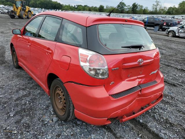 2T1KR32E26C584635 - 2006 TOYOTA COROLLA MA XR RED photo 3