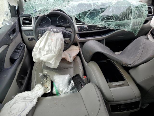 5TDKKRFHXFS039169 - 2015 TOYOTA HIGHLANDER XLE WHITE photo 8