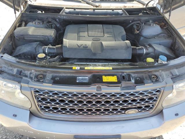 SALME1D46BA359719 - 2011 LAND ROVER RANGE ROVE HSE GRAY photo 12