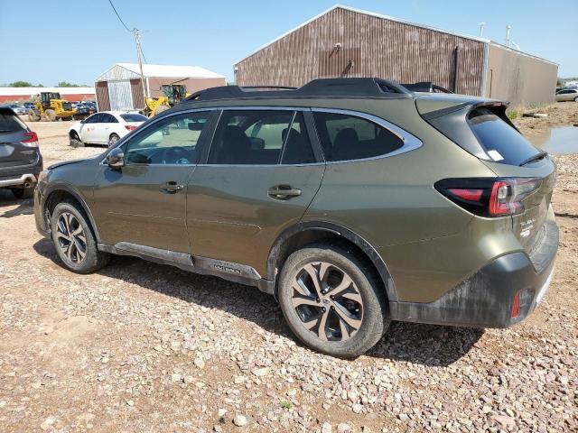 4S4BTANC8L3200583 - 2020 SUBARU OUTBACK LIMITED GREEN photo 2