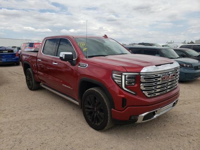 1GTUUGELXNZ557213 - 2022 GMC SIERRA K1500 DENALI RED photo 4