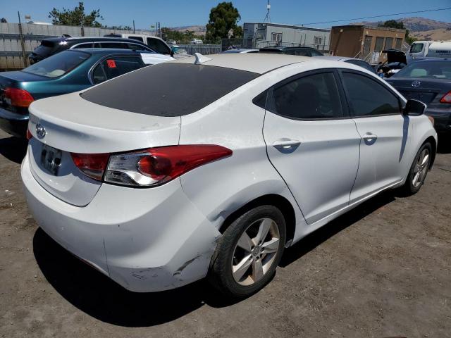 5NPDH4AE1BH029492 - 2011 HYUNDAI ELANTRA GLS WHITE photo 3