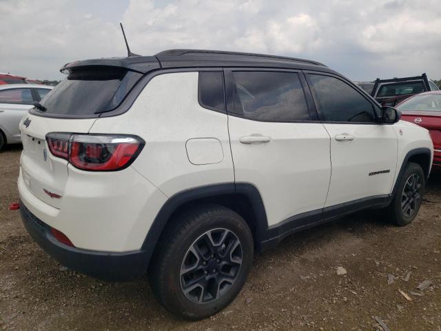 3C4NJDDB5KT595195 - 2019 JEEP COMPASS TRAILHAWK WHITE photo 3