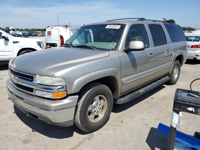 3GNEC16T1YG150475 - 2000 CHEVROLET SUBURBAN C1500 SILVER photo 1