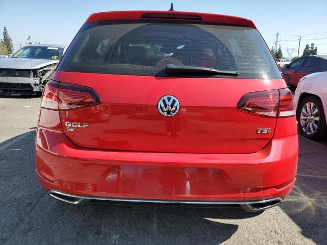 3VWG17AU1JM250977 - 2018 VOLKSWAGEN GOLF S RED photo 6