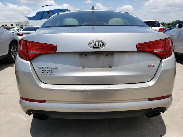 KNAGM4A73D5433324 - 2013 KIA OPTIMA LX SILVER photo 6