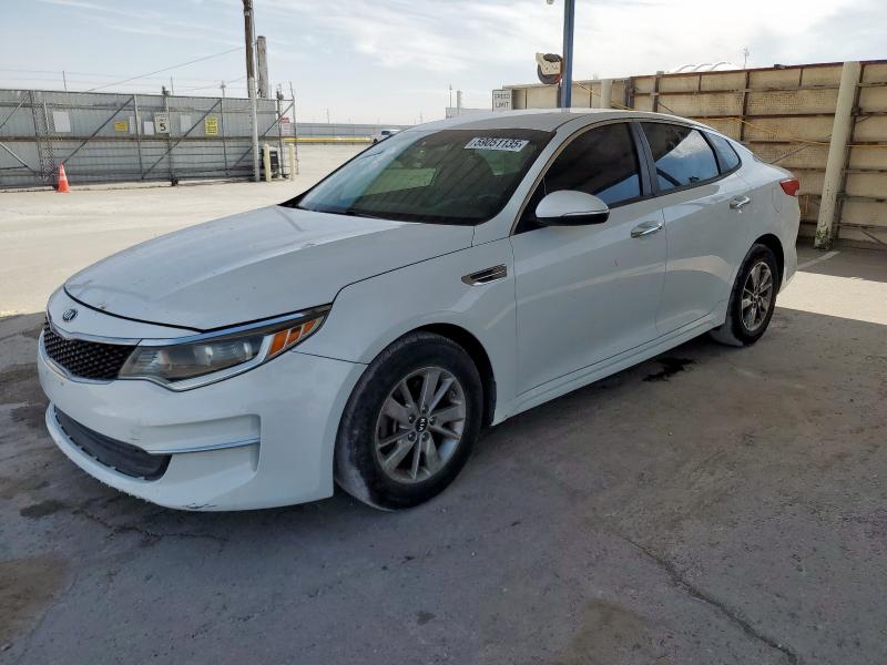 5XXGT4L19HG135750 - 2017 KIA OPTIMA LX WHITE photo 1