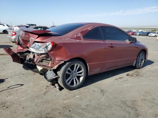 2HGFG21527H704123 - 2007 HONDA CIVIC SI BURGUNDY photo 3