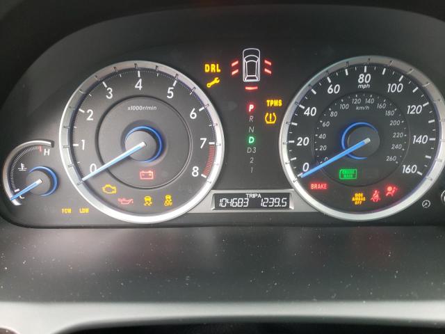 5J6TF3H50EL001503 - 2014 HONDA CROSSTOUR EXL ვერცხლისფერი ფოტო 9