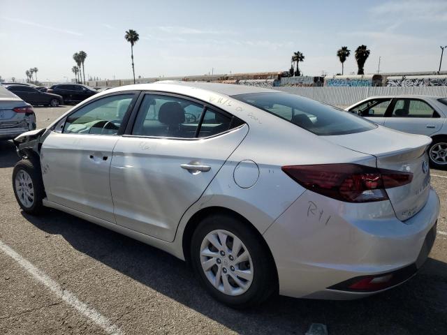 5NPD74LF1KH413135 - 2019 HYUNDAI ELANTRA SE SILVER photo 2