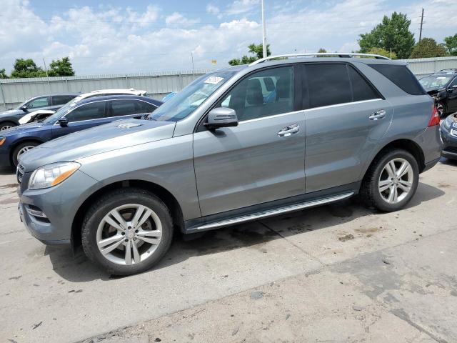4JGDA5HB5DA179472 - 2013 MERCEDES-BENZ ML 350 4MATIC GRAY photo 1