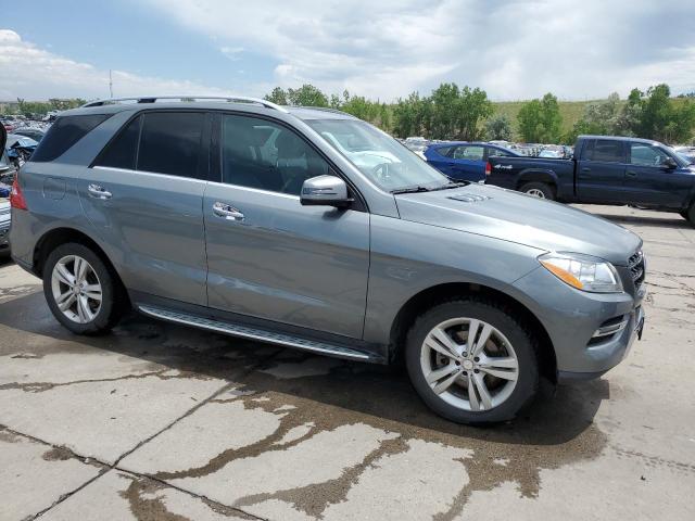 4JGDA5HB5DA179472 - 2013 MERCEDES-BENZ ML 350 4MATIC GRAY photo 4