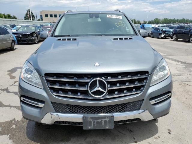 4JGDA5HB5DA179472 - 2013 MERCEDES-BENZ ML 350 4MATIC GRAY photo 5
