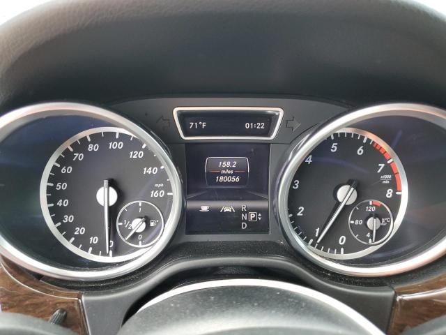 4JGDA5HB5DA179472 - 2013 MERCEDES-BENZ ML 350 4MATIC GRAY photo 9