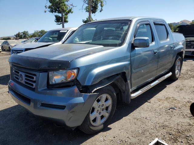 2HJYK16557H540824 - 2007 HONDA RIDGELINE RTL TEAL photo 1