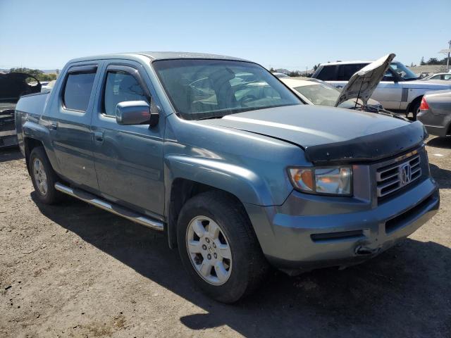 2HJYK16557H540824 - 2007 HONDA RIDGELINE RTL TEAL photo 4