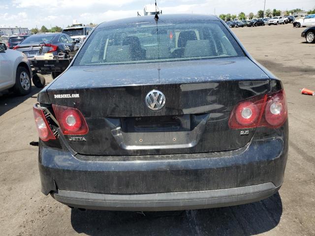 3VWJM71K68M186182 - 2008 VOLKSWAGEN JETTA S BLACK photo 6